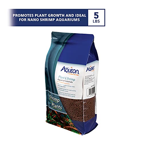 Aqueon 5-Pound Brown Substrate for Plant and Shrimp Aquariums