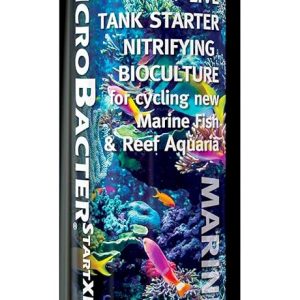 Brightwell Aquatics MicroBacter Begin XLM – Concentrated Nitrifying Micro organism for Saltwater Aquariums – Speedy Fish Tank Starter to Improve Microbe Ranges & Water Filtration -…