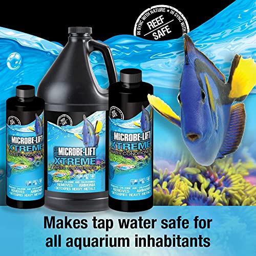 MICROBE-LIFT XTA04 Xtreme Water Conditioner for Aquariums and Fish Tanks, 4 oz